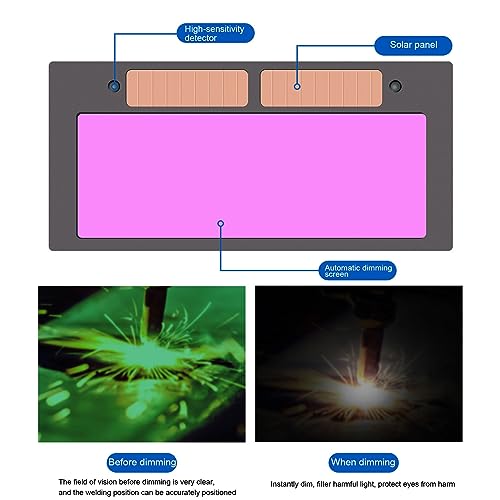 Careta para Soldar Automática con Panel Solar miniatura 5