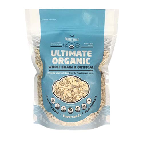 Farm To Table Foods Ultimate Organic Whole Grain & Oatmeal - 3-16 Oz. Bags #TOP1