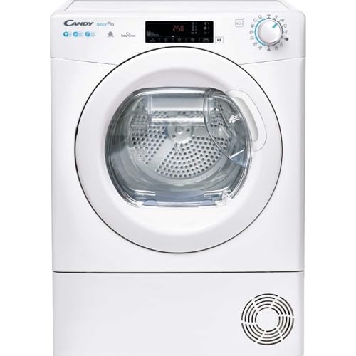 Candy CSOEH9A2TE 9KG Load A++ Heat Pump Condenser Freestanding White Tumble Dryer - 14 Programmes 4 Drying Levels