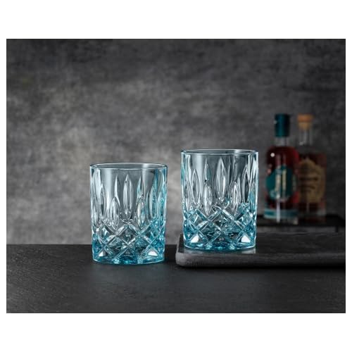 Image of Nachtmann Noblesse Set of 2 Whisky Tumblers, Aqua