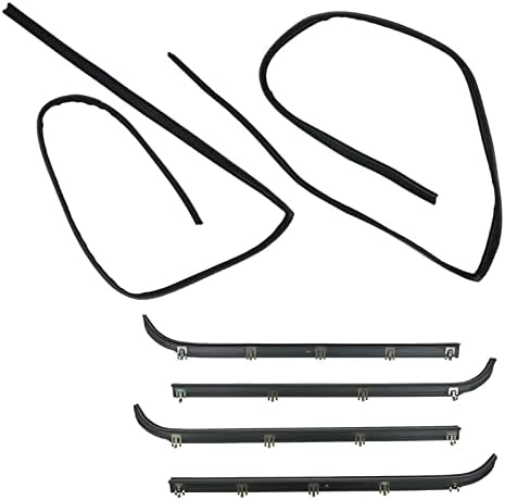 Front Door Window Outer Weatherstrips For 1999-2016 Ford Super Duty | Dennis Carpenter - View #4