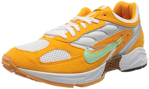 Nike Nike AIR Ghost Racer, Men's Running Shoe, Orange Peel Aphid Green Pure Platinum, 6.5 UK (40.5 EU)