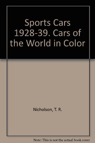 Sports Cars 1928-39. Cars of the World in Color