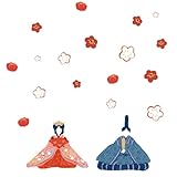 ひな祭り＆名前ステッカーのセット！フォント-英字1 ウォールステッカー ひな祭り 名前オーダー 漢字 アルファベット カタカナ 飾り 390×877mm シール式 雛 人形 birtheiji1-034150-ws