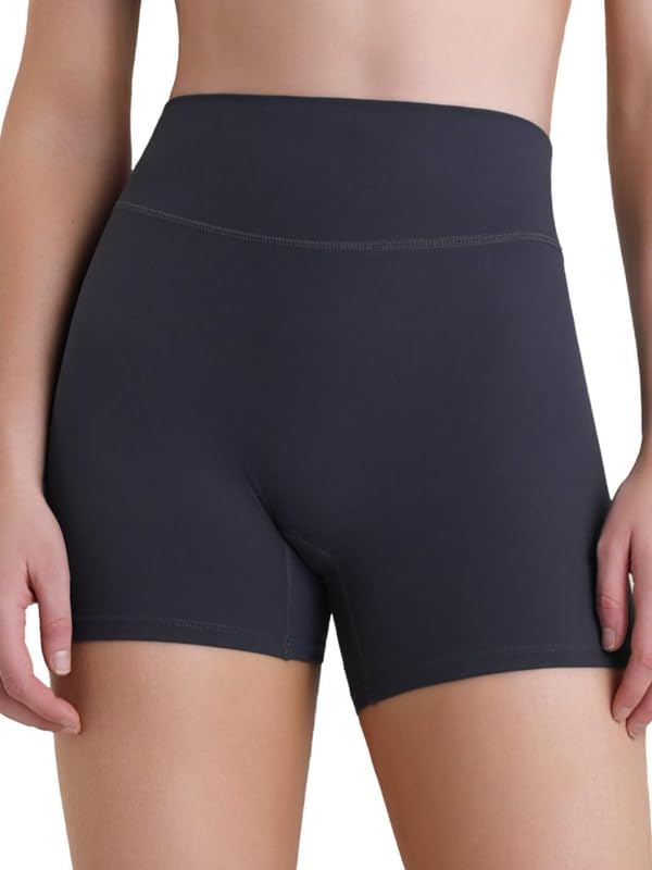 Sunzel Sustainable Butt Lifting Biker Shorts Women, High Waist No Front Seam Tummy Control Booty Scrunch Workout Yoga Shorts - Image 2