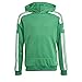adidas SQ21 Hood Y Sweatshirt für Babys, Unisex Baby, Sweatshirt, GP6432, Teagrn / Weiß, 10 años, Team Green/White, 140