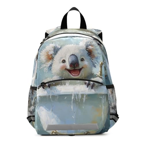 WDdZzyy Funny Koala Retro Bañera escolar mochila mochila para niños mochilas para niños para ni?os de 5 a?os