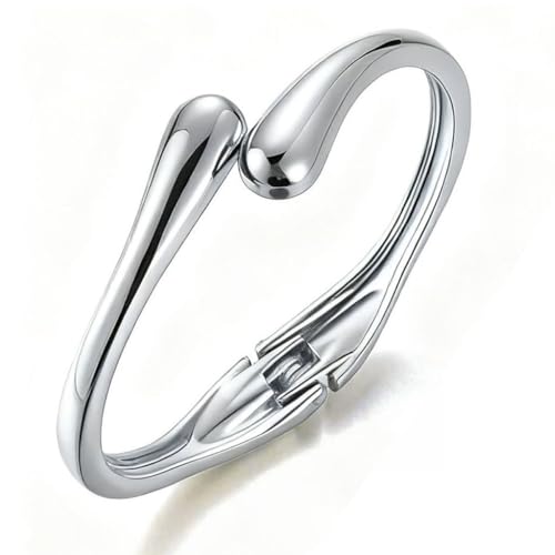 Image of MTINEAPS Gold Bangle Bracelets for Women Teens Trendy Chunky Adjustable Twist Cuff Bracelet Jewelry Gifts