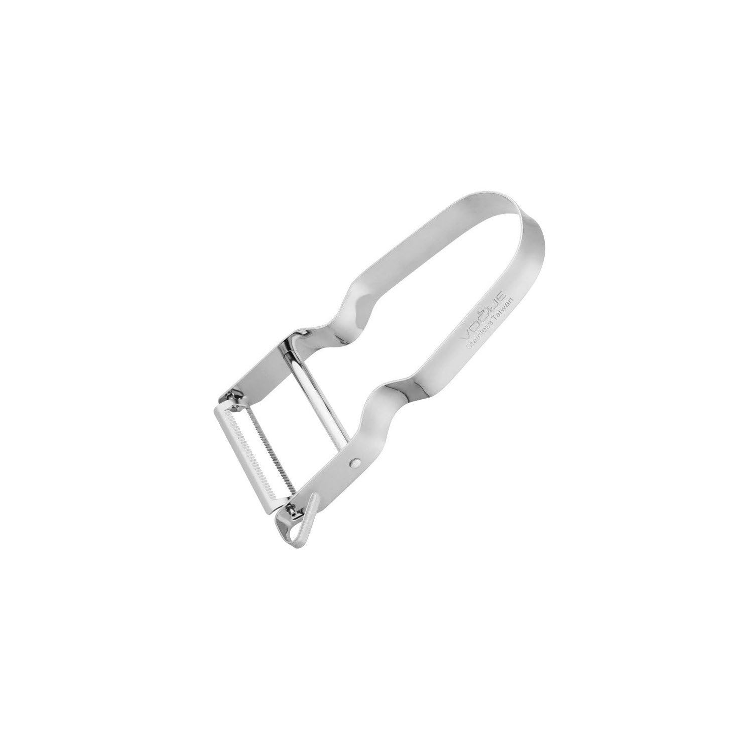 Vogue Serrated Speed Peeler - Vegetable Skin Peeler, Ideal for Potato, Carrots, Cucumber CF938