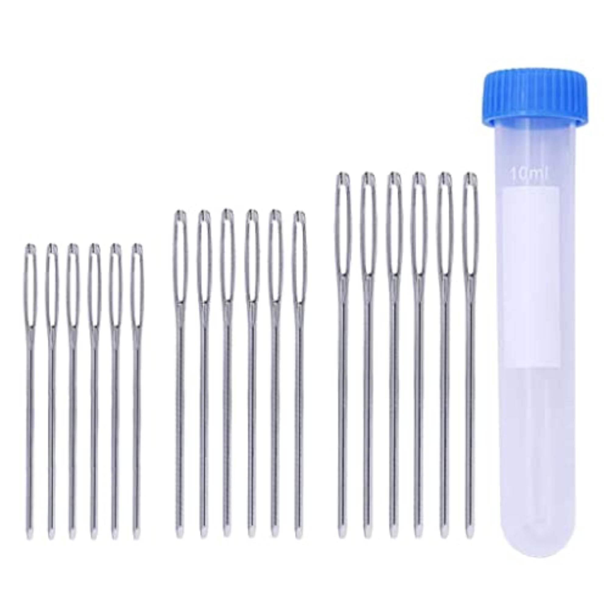 Large-Eye Blunt Stitching Needles with Case