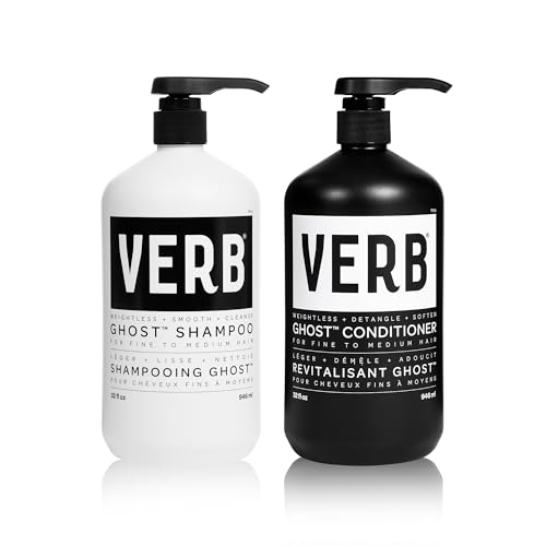 VERB Ghost Shampoo & Conditioner Duo Set - Infused with Moringa O...