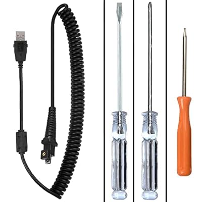 Compatible Nuance Dragon PowerMic III Microphone 5.5' Curly Cable - Easy Install