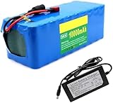 High Performance Lithium Ion Batteries: Designed for a variety of applications, these batteries come with a 42V 2A charger and are compatible with motors rated under 500W, ensuring efficient power delivery for your electric bike. Compact Dimensions: ...