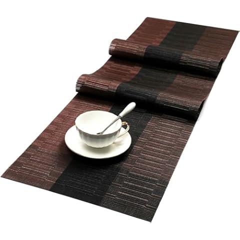 SHACOS Ombre Table Runner Cover