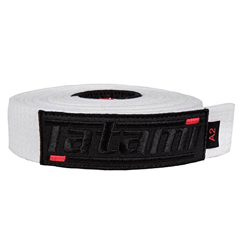 Tatami Fightwear DLX-Wht-Belt-A4 Deluxe BJJ Cinturón