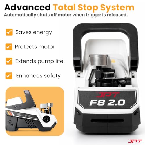 Image of JPT F8 2.0 Super Combo 2500W 250 Bar High Pressure Washer | 100% Copper Induction Motor with TSS | 10 L /min Flow | 14-Piece Car, Bike & Home Cleaning Kit