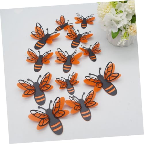 Vinilos decorativos 3D abejas GALPADA set 12 piezas miniatura 6