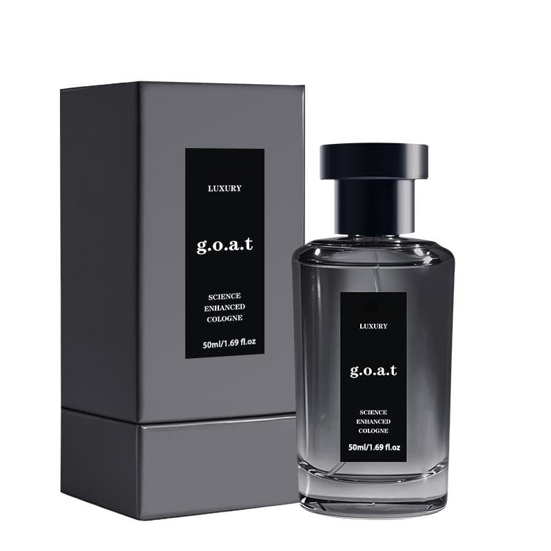 Rihanna - Perfume de lujo G.O.A.T para hombre  Colonia Midnight Marine Man, aroma del océano y perfume de ámbar amaderado, regalo de colonia de lujo