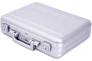 Medium Deal Or No Deal Briefcase Aluminum Clipboard Metal Toolbox