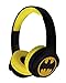 OTL - Auriculares inalambricos Bluetooth de Color Negro y Amarillo para niños Batman Multiplataforma (Android)