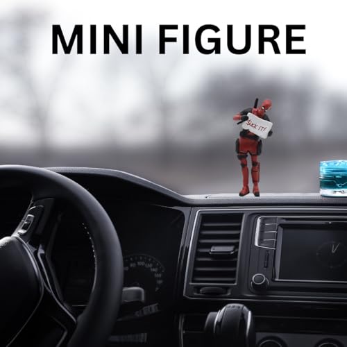 Image of Blue Aura Superhero Car Dashboard Action Figure | Mini Size Height-10cm Collectible PVC Multicolour | DDPL Sck It