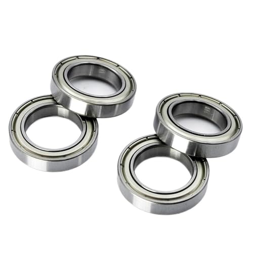Rodamientos de bolas 6802 2RS ZZ de 15 mm de acero cromado para bicicletas 6
