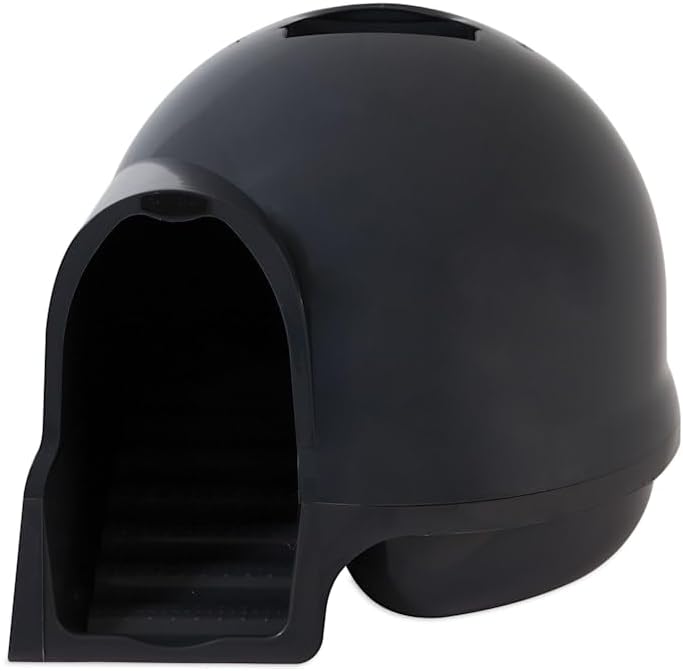 Booda Clean Step Litter Box in Dark Grey