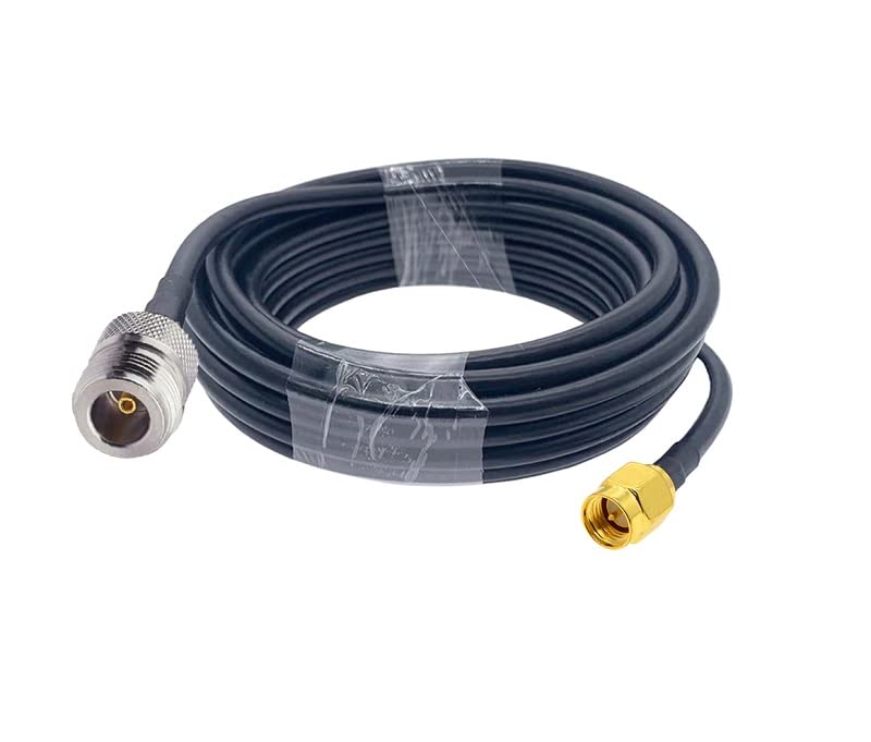 NBR N Female to SMA Male Connector Low Loss Jumper RF Coaxial Antenna Cable RG-58 Wire 30 Mtr.-picture-11