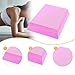 Menolana Exercise Balance Pad Balance Cushion Lightweight Portable Practice Foam Mat Knee Pad for Pilates Meditation Outdoor Stability, Pink