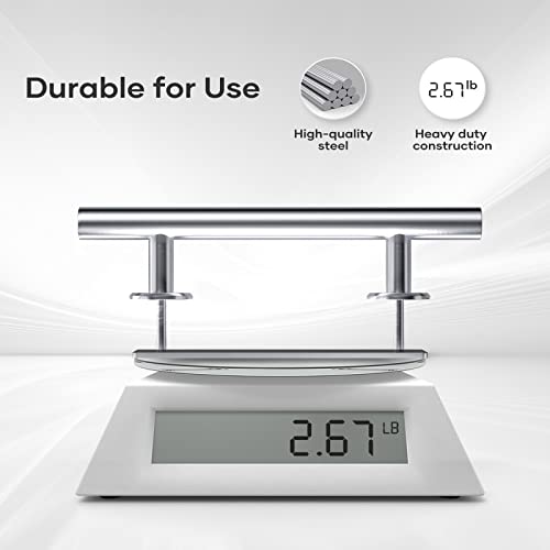 Easelife 12" Stainless Steel Sliding Barn Door Handles And Pulls Flush Hardware Set,Double Sided,Brushed Finish,Anti-Rust Anti-Corrosion,Easy Install #TOP3