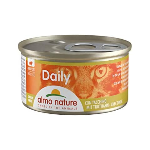 Almo Nature Daily Mousse with Turkey -Grain Free-(Pack of 24 x 85g Tins) Cover