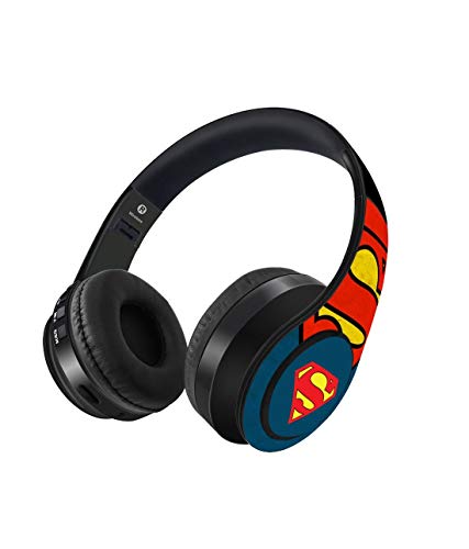 Image of Macmerise Overload Superman Bluetooth Wireless On Ear Headphones with Mic (Multicolour)
