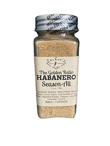 Miniatura 2 de Tucker's Pepper Company La proporción áurea HABANERO Temporada-Todo