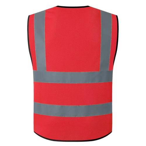 Image of Reflective Safety Vest for Men Women Construction Vest Meet ANSI /ISEA Standard