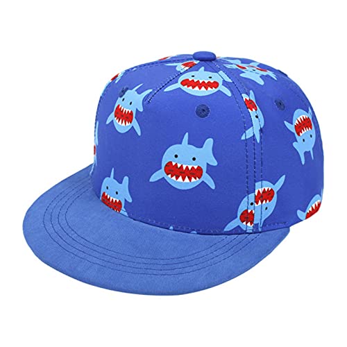 Sombrero de verano para niños con visera protectora y divertidos dibujos impresos