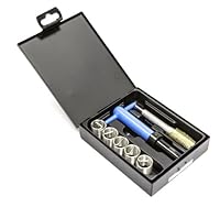 V-Coil Gewinde Reparatur Set M20 x 2,5 | Gewinde Reparatursatz Kit | Gewinde-Reparatur von beschädigten oder abgenutzten Gewinden | Mit Kunststoff-Kassette