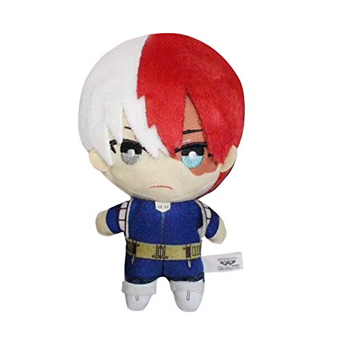 Zhongkaihua Llavero de Peluche con diseño de Anime japonés Todoroki Shouto Boku no Hero Academia Creativo, Suave de Peluche Anime de Peluche de Cerdo de Peluche de Juguete de títeres de Juguete