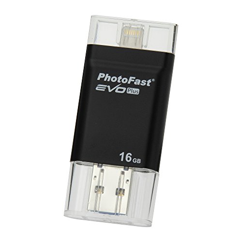 (未使用･未開封品)PhotoFast Lightningコネクタ搭載USBフラッシュメモリー「i-FlashDrive EVO」16GB IFDEVO16GB Amazon | PhotoFast Lightningコネクタ搭載USBフラッシュ