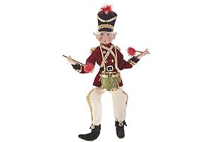 Adorable 16" Bendable Elf Plaid Tidings