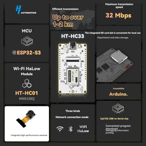 Placa Meshtastic con Wi-Fi HaLow y cámara de 200 MP para pruebas 2