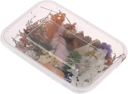 Accesorios para manualidades con flores secas y colgantes miniatura 6
