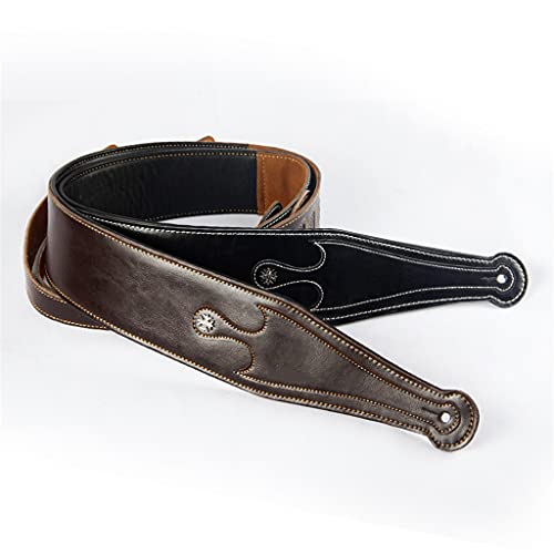 RENSLAT Cuir de Vachette Souple et Durable Sangle de Guitare Acoustique Sangle de Guitare électrique Sangle de Basse… - Les Beatles, Paul McCartney, John Lennon, RIngo Starr, George Harrison RENSLAT Cuir de Vachette Souple et Durable Sangle de Guitare Acoustique Sangle de Guitare électrique Sangle de Basse… – Image 6