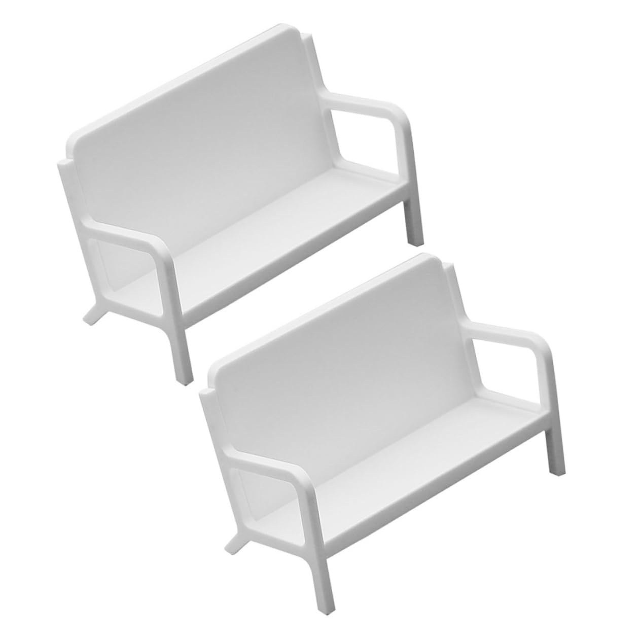SHINEOFI 6pezzi Porta Biglietti Da Visita Forma Di Divano Elegante Supporto Per Biglietti Da Visita Design Moderno Per Scrivania Per Mantenere Tuo Spazio Ordinato