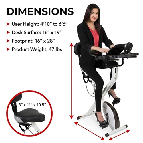 FitDesk Standing Exercise Bike Desk 3.0