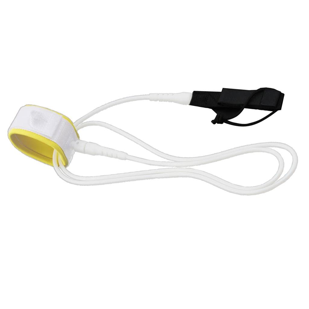 Surfboard Leash avec Inoxydables Attache Paddle Bracelet Confortable Néoprène et Corde Résistante TPU Adapté pour Surf Paddle Naut