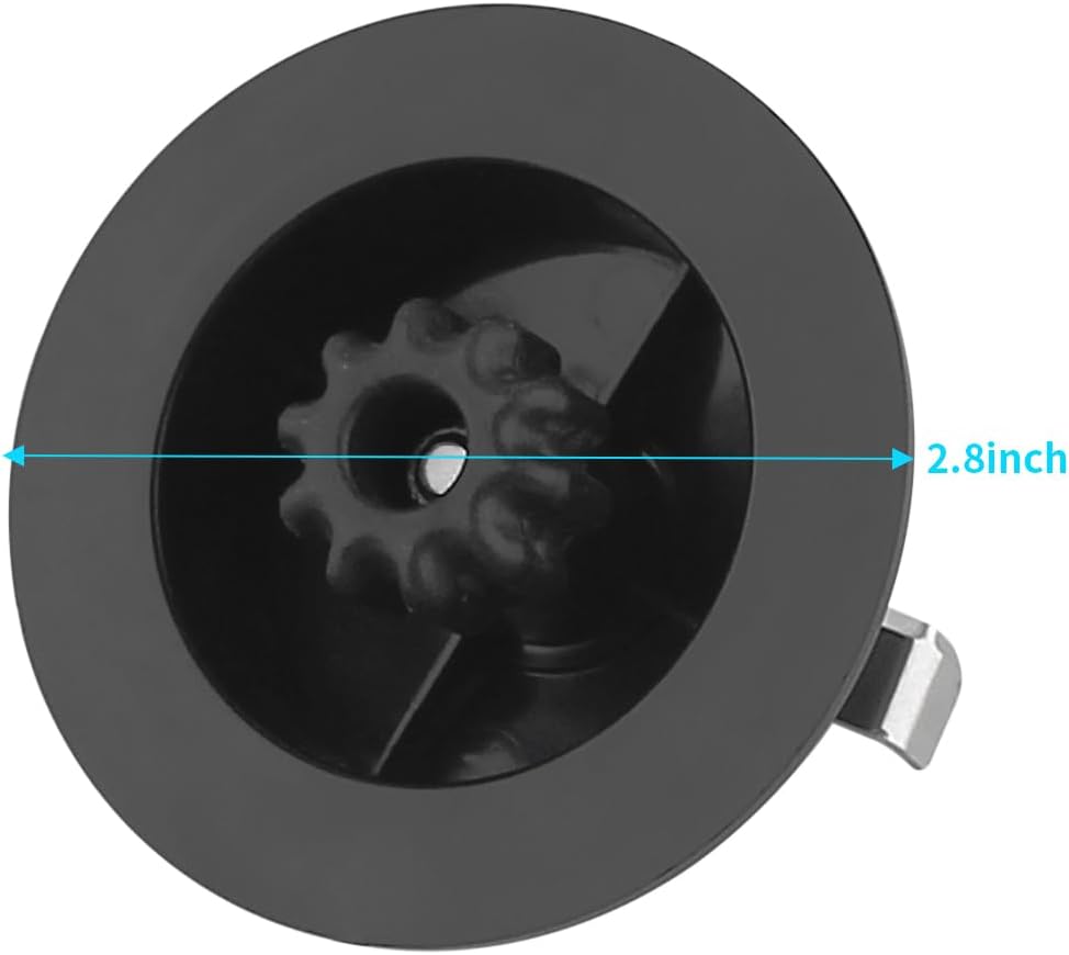 Replacement Parts Glass Jar with Blade Assembly,Compatible with Black&Decker Blender BL1110RG BL1230SG BL1830SGM