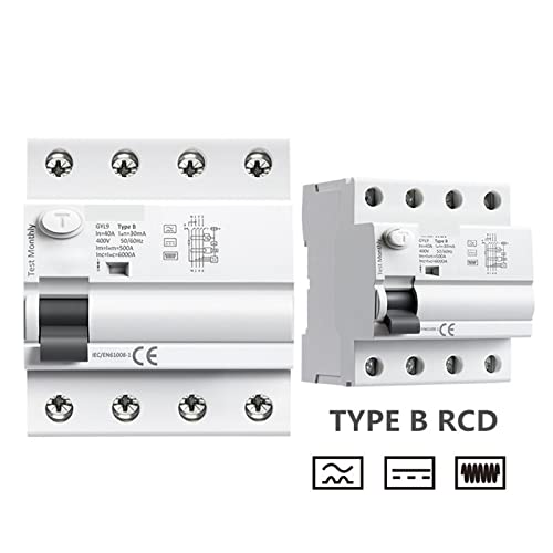 Disjoncteur Type B RCCB différentiel 40A 30mA 6KA ELCB - 3