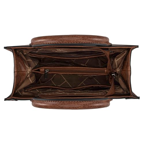 Wrangler Tote Bag for Women Western Cowhide Purse and Wallet Set - Image 5