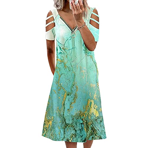 AmShibel Robe d'été décontractée pour femme Cover