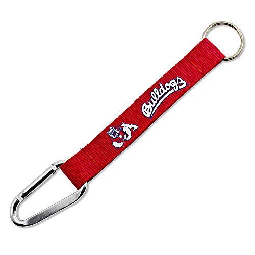 NCAA Fresno State Bulldogs Carabiner Lanyard Keychain - image 1